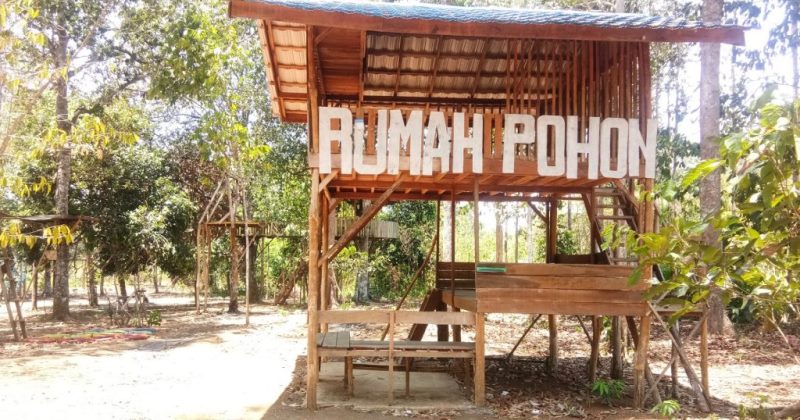 Rumah Pohon Cempaka, Destinasi Wisata Favorit di Banjarbaru