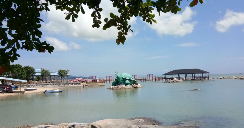 Taman Wisata Dunia Air Tanjung Bajau Yang Menarik Dan Lagi Hits Di Singkawang