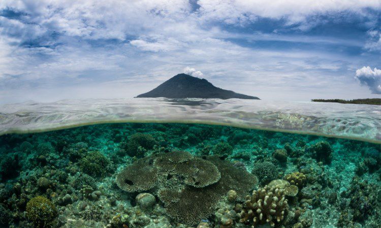 Beragam Keindahan Alam di Pulau Manado Tua