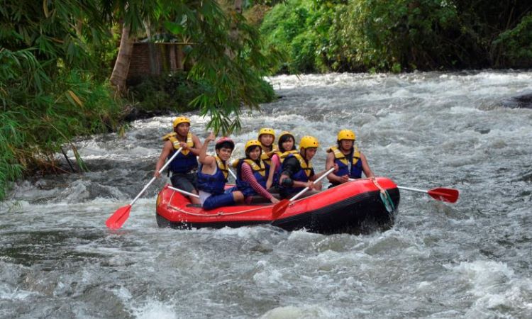 Arung Jeram Sungai Sawangan, Wisata Air Memicu Adrenalin di Minahasa Utara