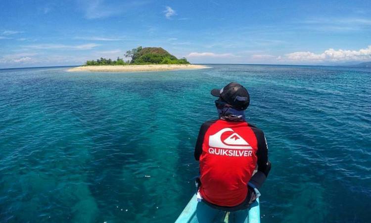 Lokasi Wisata Bahari Pulau Ponteng Minahasa Tenggara