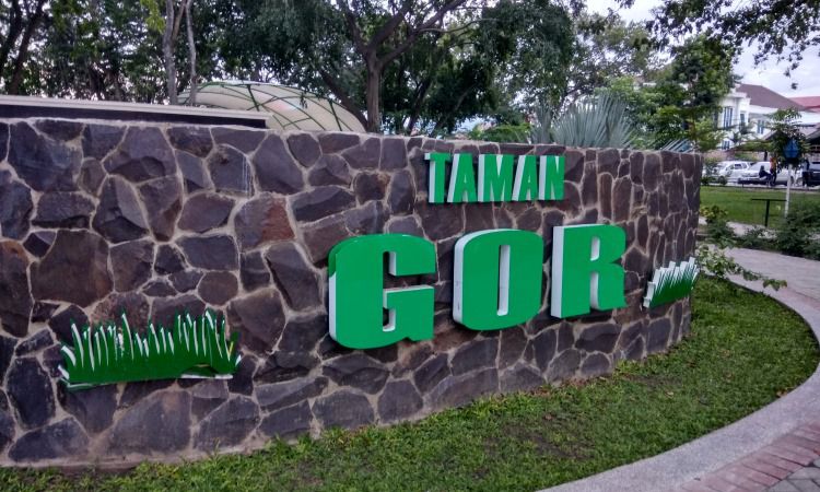 Taman Gor Palu, Tempat Asik untuk Bersantai Bersama Keluarga